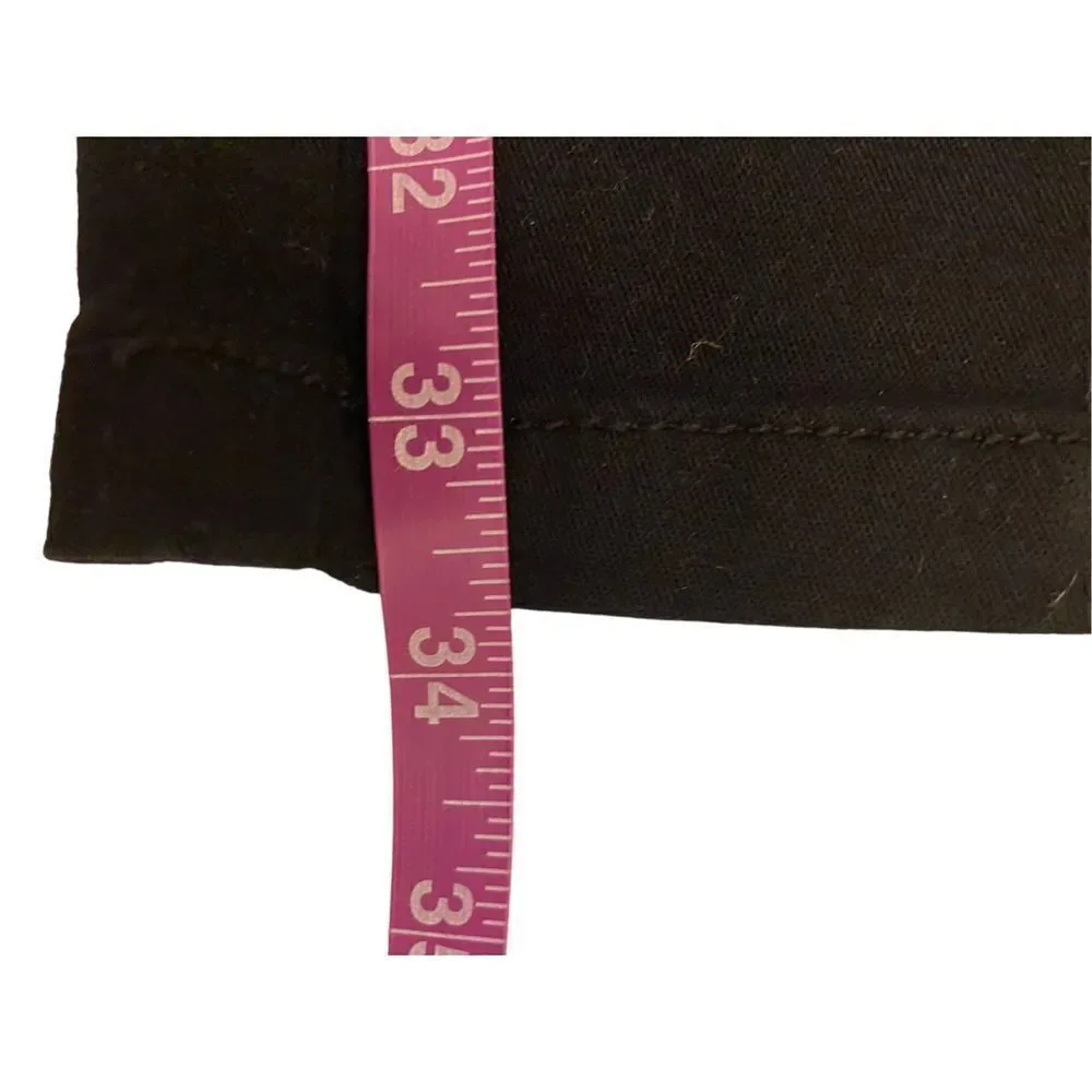 Old Navy Ultimate‎ Athletic Built in Flex Black Pants Size 33X34